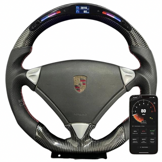 Porsche Cayenne steering wheel